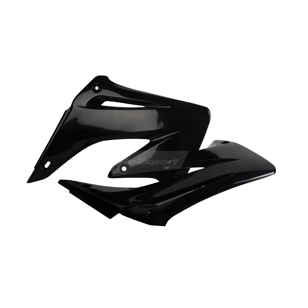 Polisport Rad Radiator Scoops Tank Panels For Honda CR 250R OEM Colors Black 2002-2007